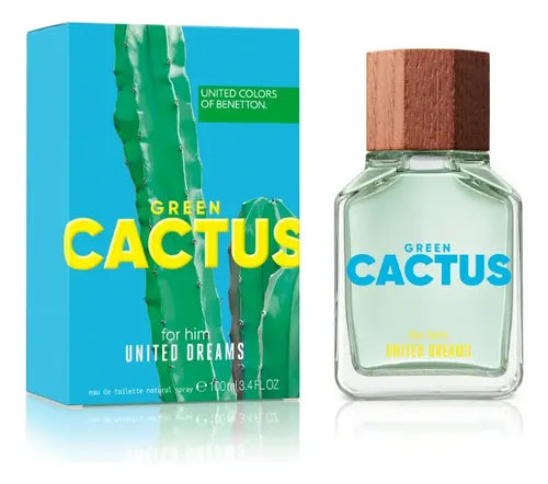 Benetton United Dreams Green Cactus Edt 100 ml HOMBRE