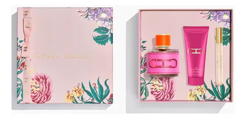 CAROLINA HERRERA PERFUME CH INSIGNIA LEATHER MUJER EDP 100 ML / 10 ML / BODY LOTION 100 ML ESTUCHE