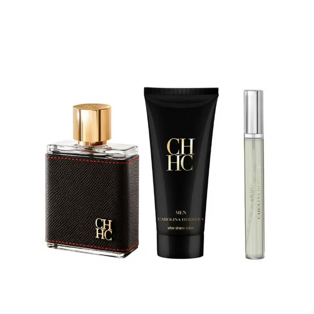 CAROLINA HERRERA PERFUME CH VARON EDT 100 ML / 10 ML / BALSAMO 100 ML ESTUCHE