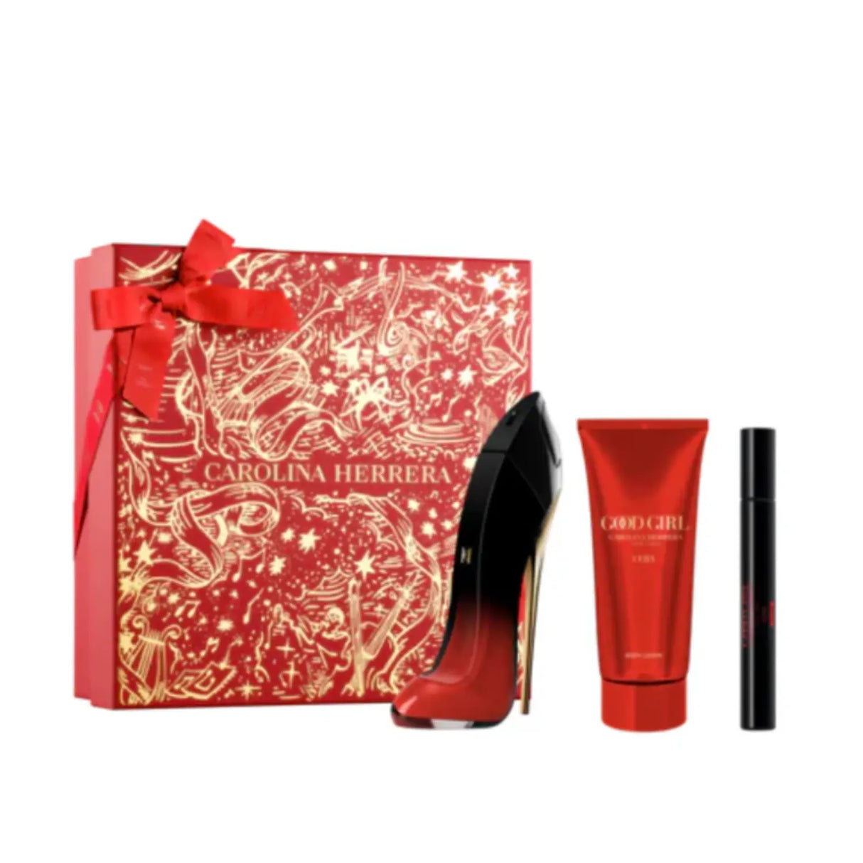 CAROLINA HERRERA PERFUME VERY GOOD GIRL ELIXIR MUJER EDP 80 ML / EDP 10 ML / BODY LOTION 100 ML ESTUCHE