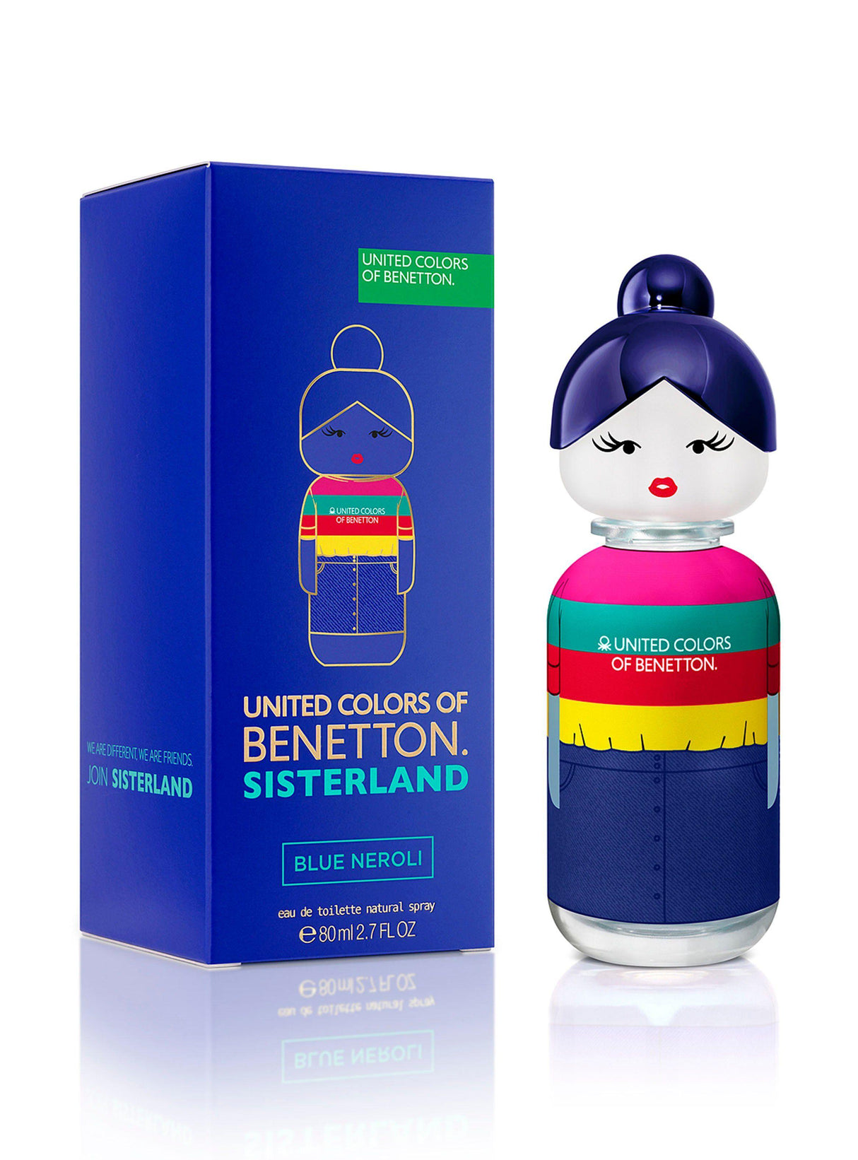 Benetton United Colors Sisterland Blue Neroli Edt 80 ml MUJER