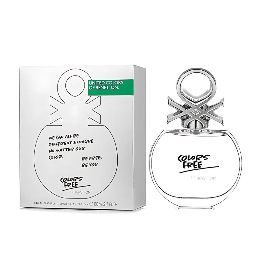 Benetton Colors Free Edt 80 ml MUJER