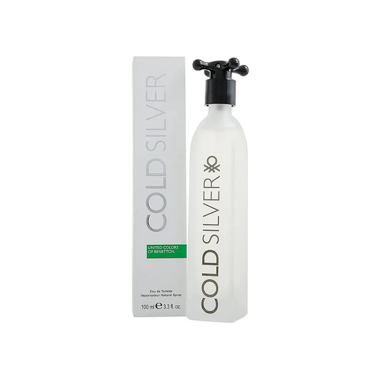 BENETTON COLD SILVER UNISEX EDT 100 ML