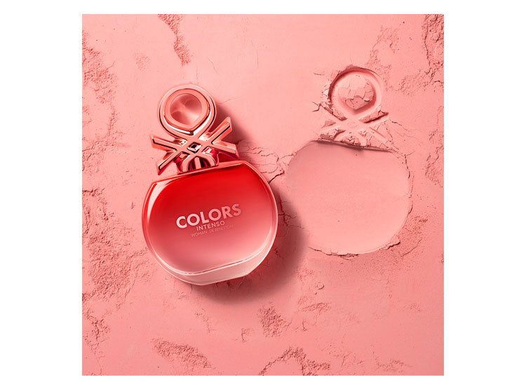 Benetton United Colors Rose Intenso Edp 80 ml MUJER