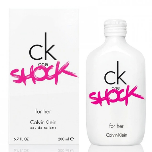 CALVIN KLEIN CK ONE SHOCK HER 200ML EDT (M)