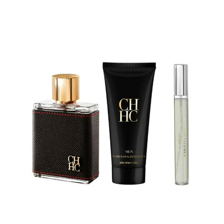 CAROLINA HERRERA PERFUME CH VARON EDT 100 ML / 10 ML / BALSAMO 100 ML ESTUCHE