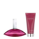 CALVIN KLEIN PERFUME EUPHORIA DAMA EDP 100 ML / BODY LOTION 100 ML ESTUCHE