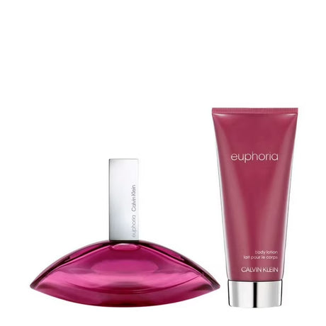 CALVIN KLEIN PERFUME EUPHORIA DAMA EDP 100 ML / BODY LOTION 100 ML ESTUCHE