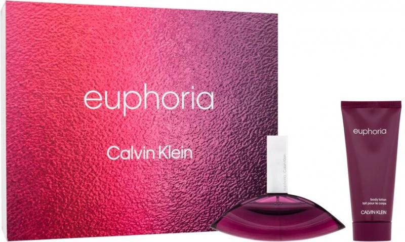CALVIN KLEIN PERFUME EUPHORIA DAMA EDP 100 ML / BODY LOTION 100 ML ESTUCHE