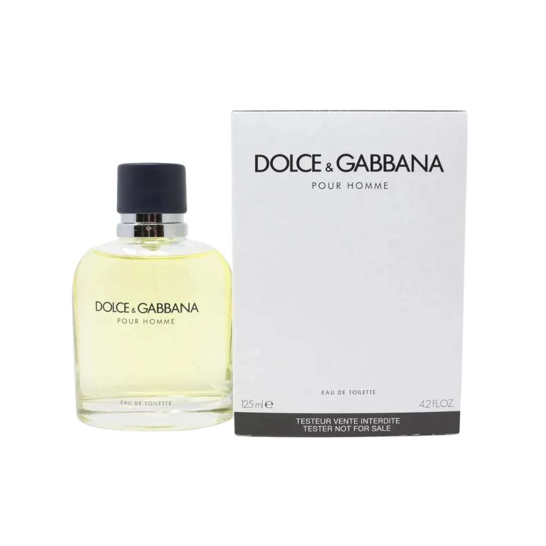 TESTER Dolce & Gabbana Pour Homme EDT 125ML