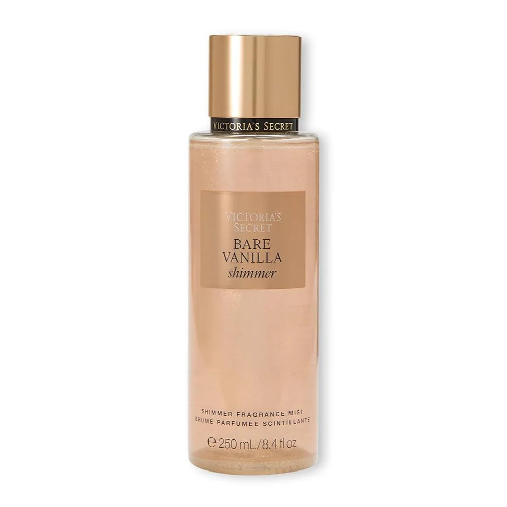 Victoria Secret Bare Vanilla Shimmer Body Splash 250ml Mujer Nuevo Formato